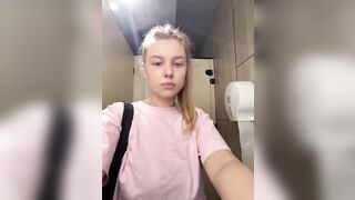 Fingering anal in the public