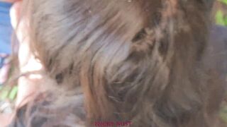 Naughty step sister make me cum in her mouth