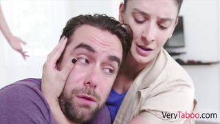Daughter Punished By Mom & Brother- Paisley Bennett