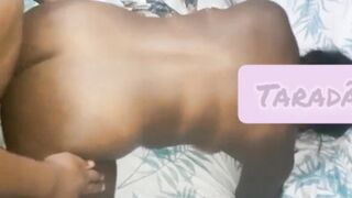 Slut moaning and asking to cum in her ass