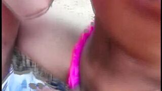 Horny tranny bangs hard a dude with tight asshole in many ways outside