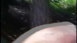 Horny tranny bangs hard a dude with tight asshole in many ways outside