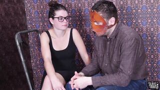 Bdsm slut spoons piss into mouth