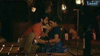 Indian hot milf stepmom seduce her stepson and tied him and fuck in doggy style hardcore real hindi audio Indian amateur sex video.
