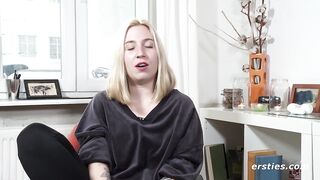 Ersties - Hot Blonde Babe Gets Soapy Before Grabbing Her Favorite Toy