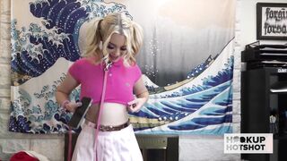 Golden Hottie Anastasia Knight Gets A Raw Doggystyle Screwing!