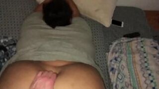Mase619 fucking ebony bbw hard from the back! Dick so big broke her pussy!