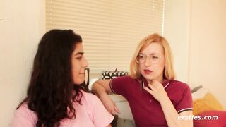 Ersties - Sexy German Babes Have Hardcore Lesbian Sex With a Blindfold