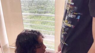 I help my little stepsister with her aerobics classes and I end up fucking her nice and hard.