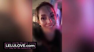 Babe records selfies at her first Halloween Horror Night HHN night at Universal Studios w/ cosplay costume makeup - Lelu Love