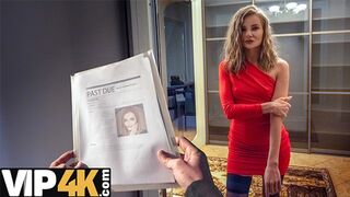 DEBT4k. Janitor’s Juicy Pussy Hunt. Hot sex with Fibi Euro & Charlie Dean