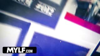 Mylf Gets Pounded by a Horny Security Guard to Get Out of Trouble