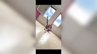 I constantly try to improve my exotic pole dance skillzZzz.I don’t even know why because there is no cool club around w...