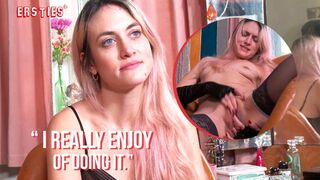 Ersties - Hot Blonde Babe Fingers Herself