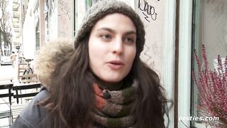 Ersties - Hot Brunette Maria B Uses Her Fingers To Feel Pleasure