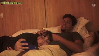 Watching a movie with my stepsister and I couldn't help but put my penis in her mouth when she lay on my legs