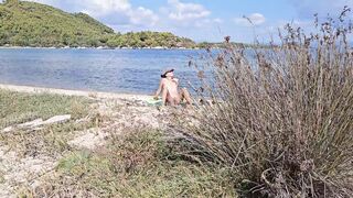 Voyeur Hot Nudist girl on Perfecr ZOOM Camera