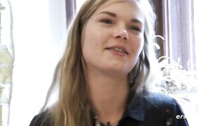 Ersties - Curvy Blonde Gets Wet While Playing With a Dildo