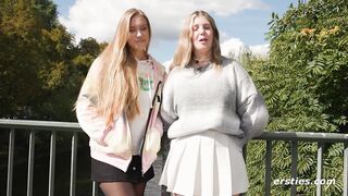 Ersties - Ukraine & American Girl Have Hot Lesbian Fun