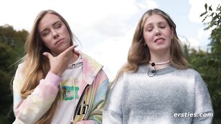 Ersties - Ukraine & American Girl Have Hot Lesbian Fun
