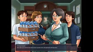 Summertime Saga ep 43 - Gozei nos peitos grandes da Milf
