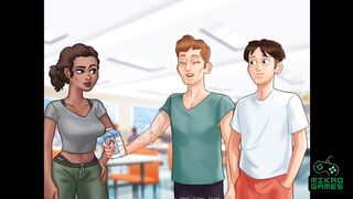 Summertime Saga ep 43 - Gozei nos peitos grandes da Milf