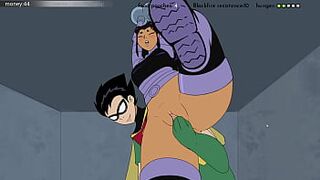 18titans part 21 - Enjoying Blackfire