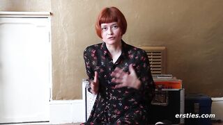 Ersties - London Based Enne Plays With Her Hairy Pussy