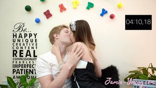 10 Minutes Make Out Challenge!! Jamie Young
