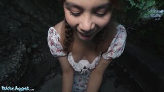 Public Agent - Hot Thief Marina Gold Fucked in the Woods
