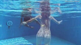 Poolside masturbation Tiffany Tatum