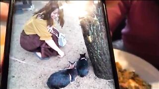 Pick up cute girl and sex with her