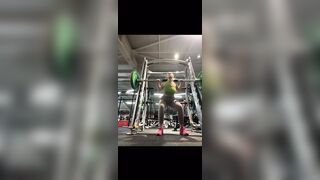 Training and masturbate in the gym
