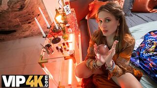 DEBT4k. Hot girl got rid of her debt with her magical tits. Hot sex with Una Fairy & Deny Lou