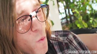 PORNSTARPLATINUM MILF Savana Styles Dominates Sub Dude