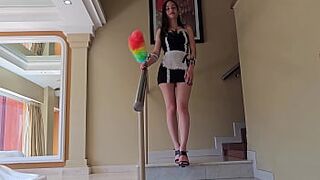 My house cleaning girl fucks me and wants to be my lover