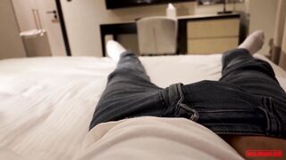 The stepmother saved money and rented a room in a hotel with one bed.