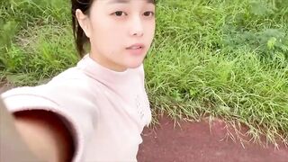 [A college student's daily routine] After going to a cafe and taking a walk, I masturbated at home and came a lot...