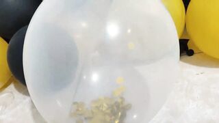 HOT BUSTY WOMAN DANCES AND MODELS SEXY AT NEW YEAR'S EVE CELEBRATION