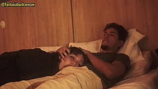 My stepsister swallows my penis after watching the movie, they almost discovered us!! FANTASIAHARDCORESEX X ALISONGONZALEZ26