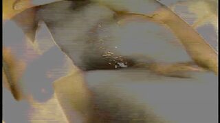 Sexy babe gets her wet pussy railed in interracial threesome in the hotel room