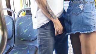 Young student gets groped on the bus!