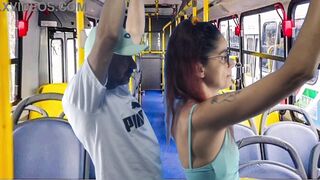 Young student gets groped on the bus!