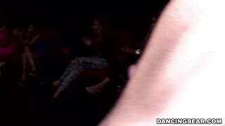 DANCING BEAR - Line Up, Ladies, And Cum Get This Male Stripper Cock!