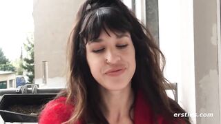 Ersties - Sexy Brunette Plays With Her Swollen Pussy