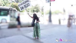 Amazing pick up session by hottest blonde mommy Sandra V