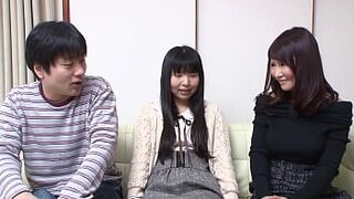 Japanese computer nerd cheat his girlfriend for the first time in his life