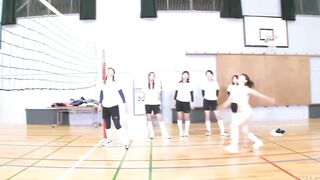 Subtitled Japanese ENF CFNF volleyball hazing in HD
