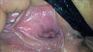 Glistening Wet Amateur Pussy