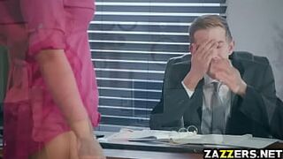 Danny D screwing Kylie Page pussy on the desk